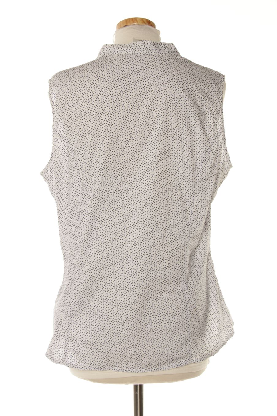 Camisa sin mangas de H&M de la talla 44, de color estampado
