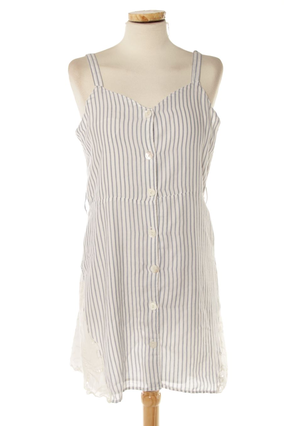 Robe casual Trafaluc de la taille M, de couleur rayures