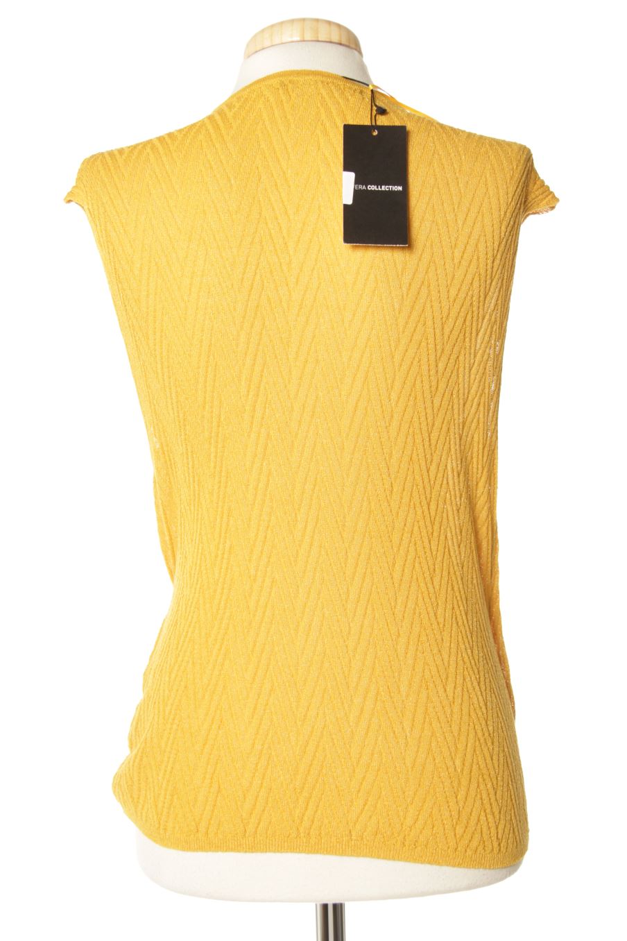 Top Sfera de la taille S, de couleur moutarde