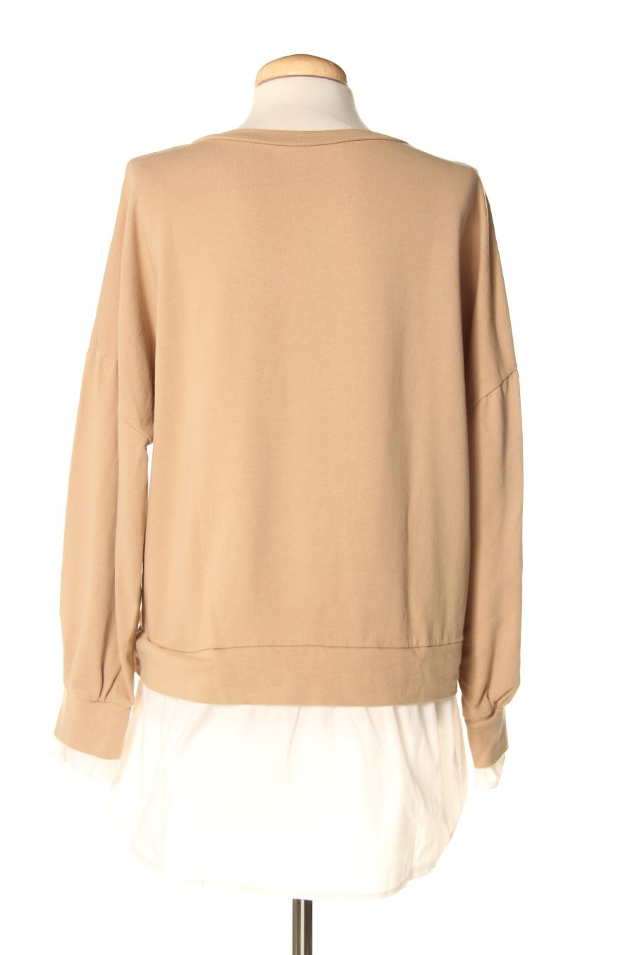 Sweat Made in italy de la taille M, de couleur beige