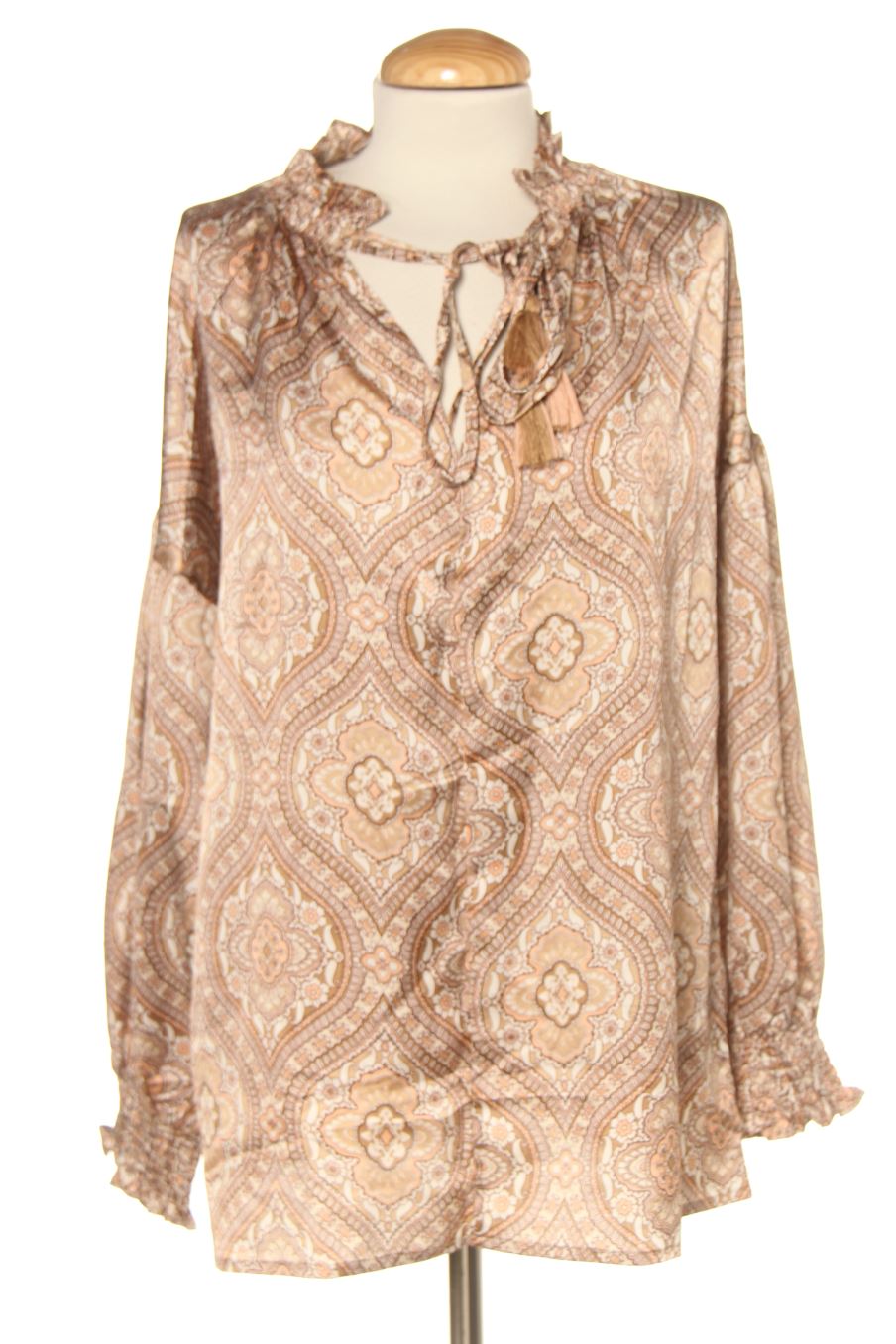 Langärmelige Bluse von Muse Größe L, Farbe Aufdruck, für