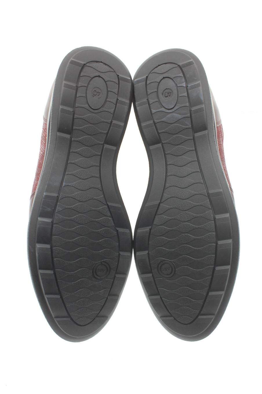 Zapatos planos de ORLAND de la talla 40, de color burdeos de