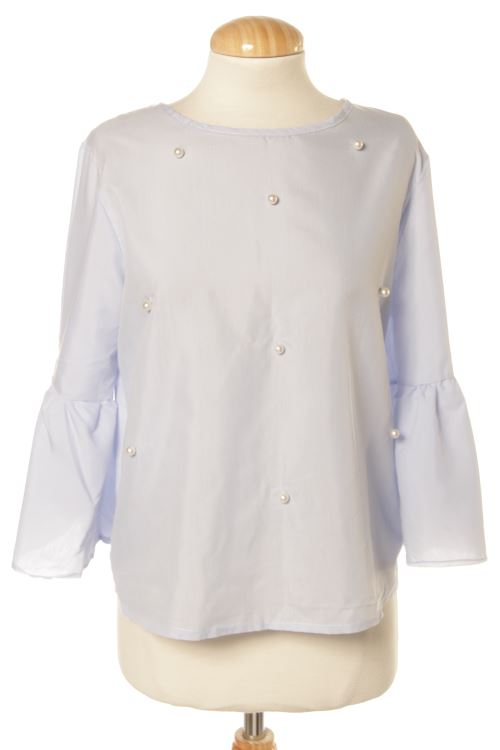 Blusa a maniche lunghe