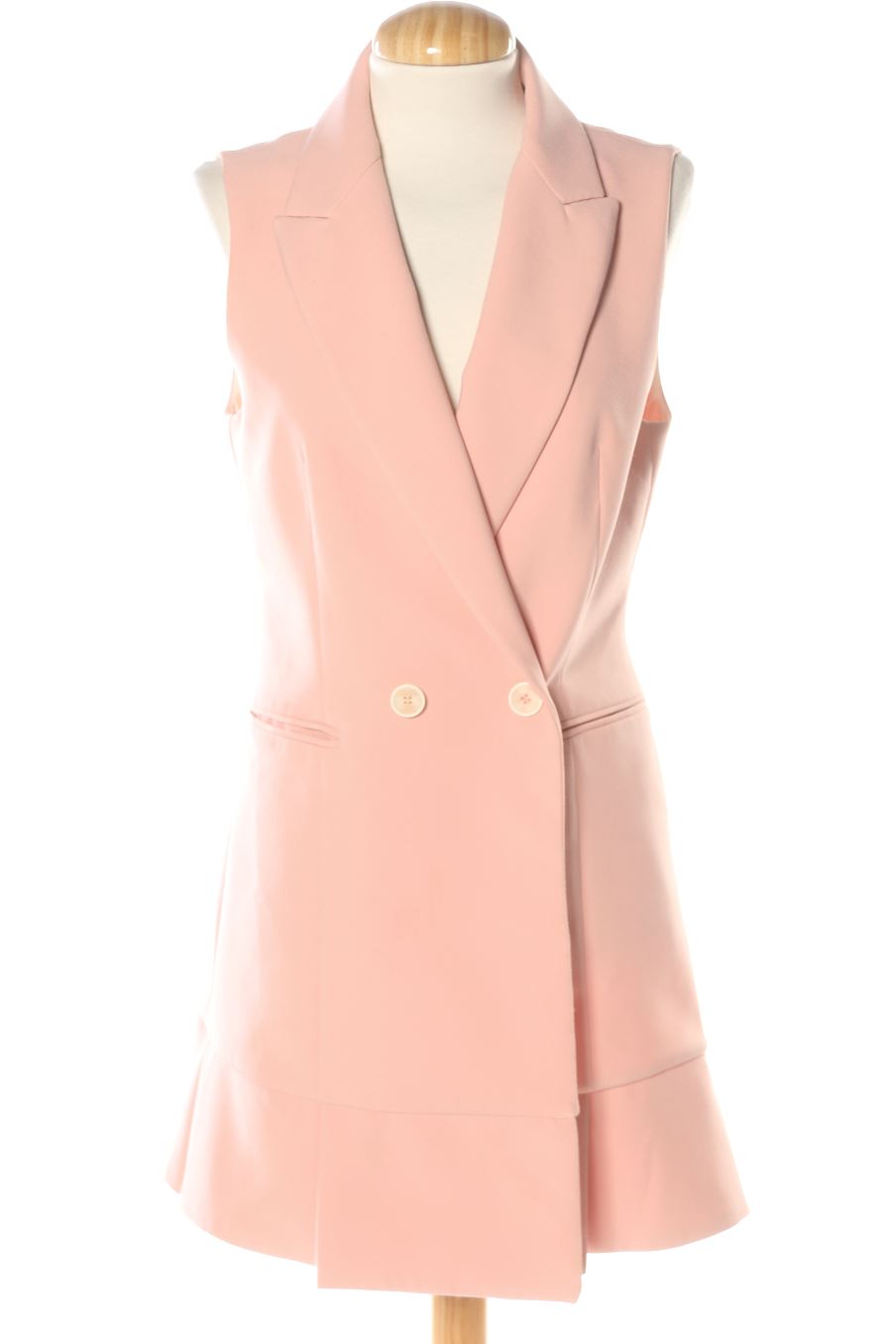 Robe casual Zara de la taille S, de couleur rose