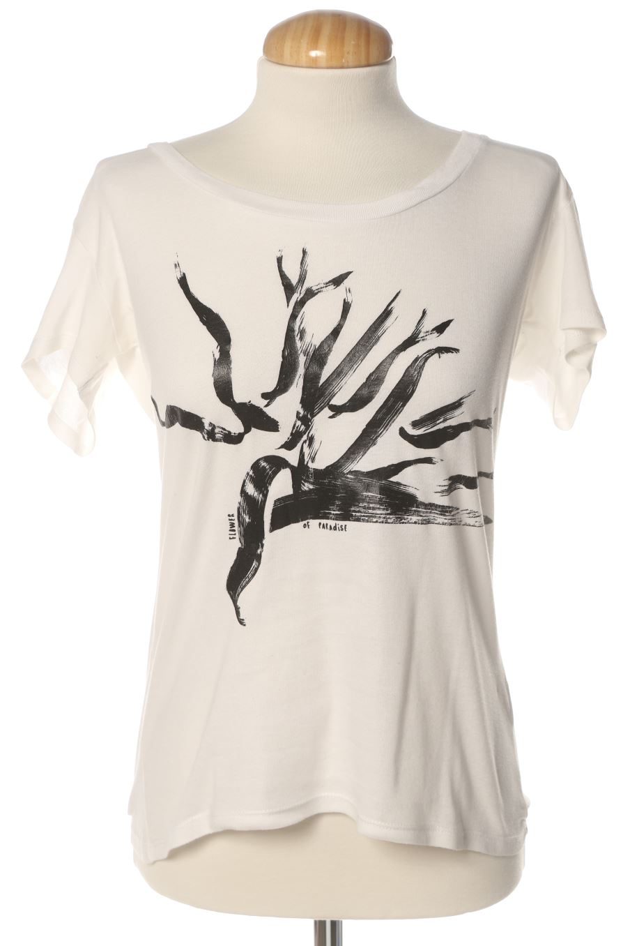 T-shirt One step de la taille 38, de couleur blanc