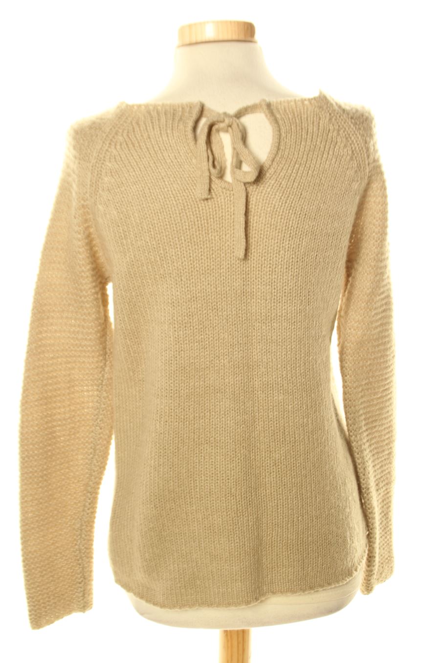 Pull Fórmula Joven de la taille 40, de couleur beige