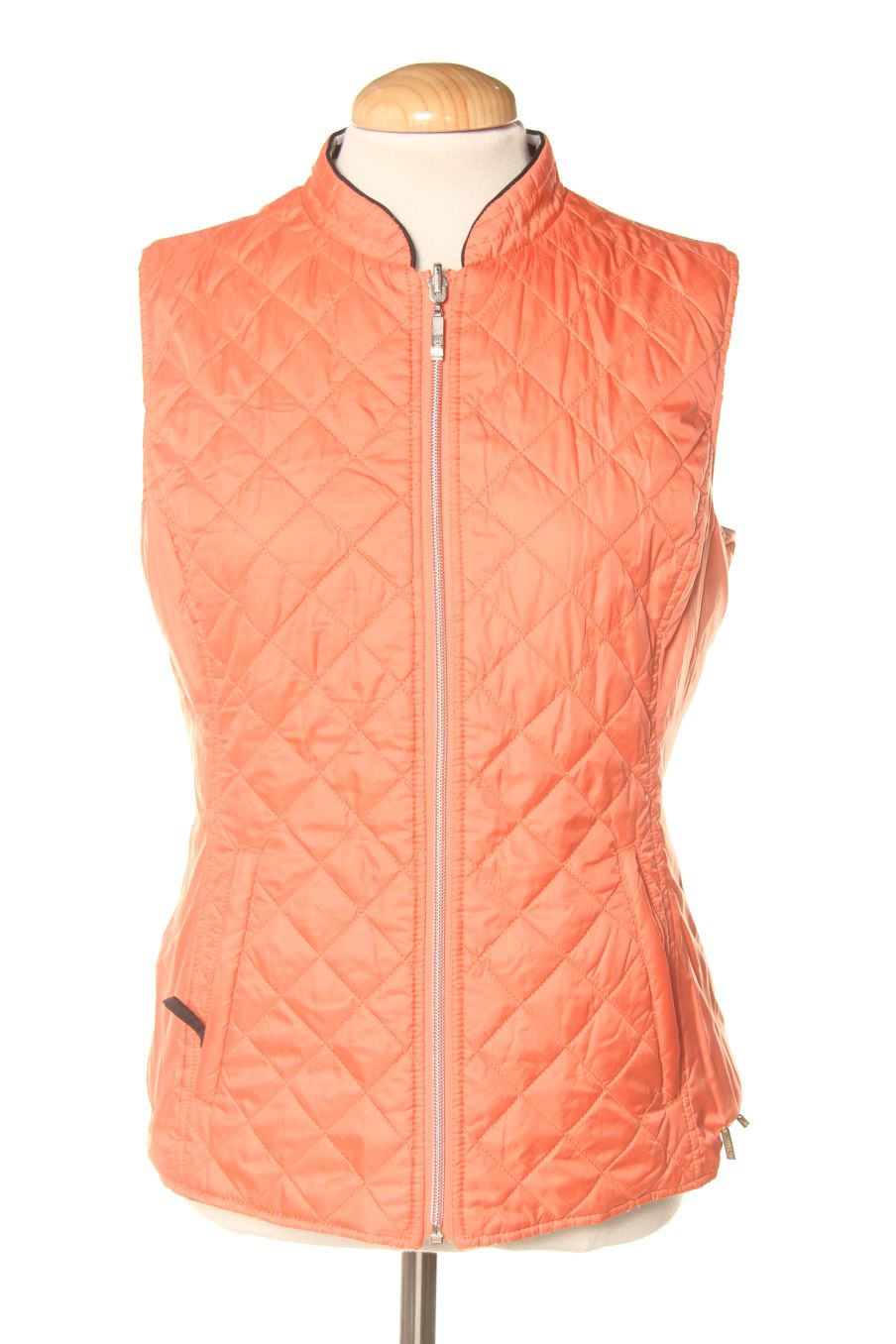 Veste sans manches Saint James de la taille S, de couleur orange