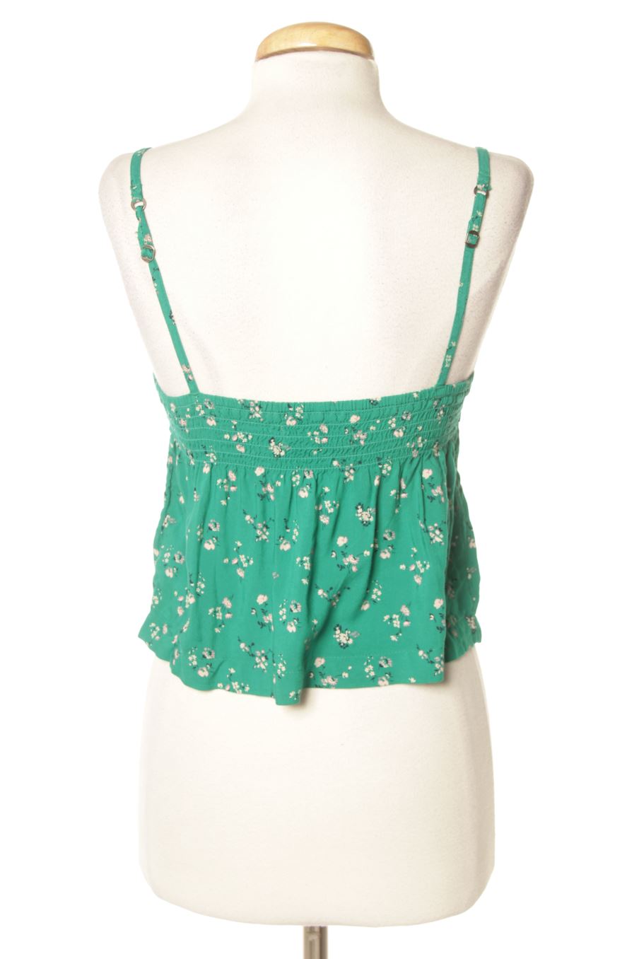 Aufwändiges Top von Hollister Größe XS, Farbe Grün, für