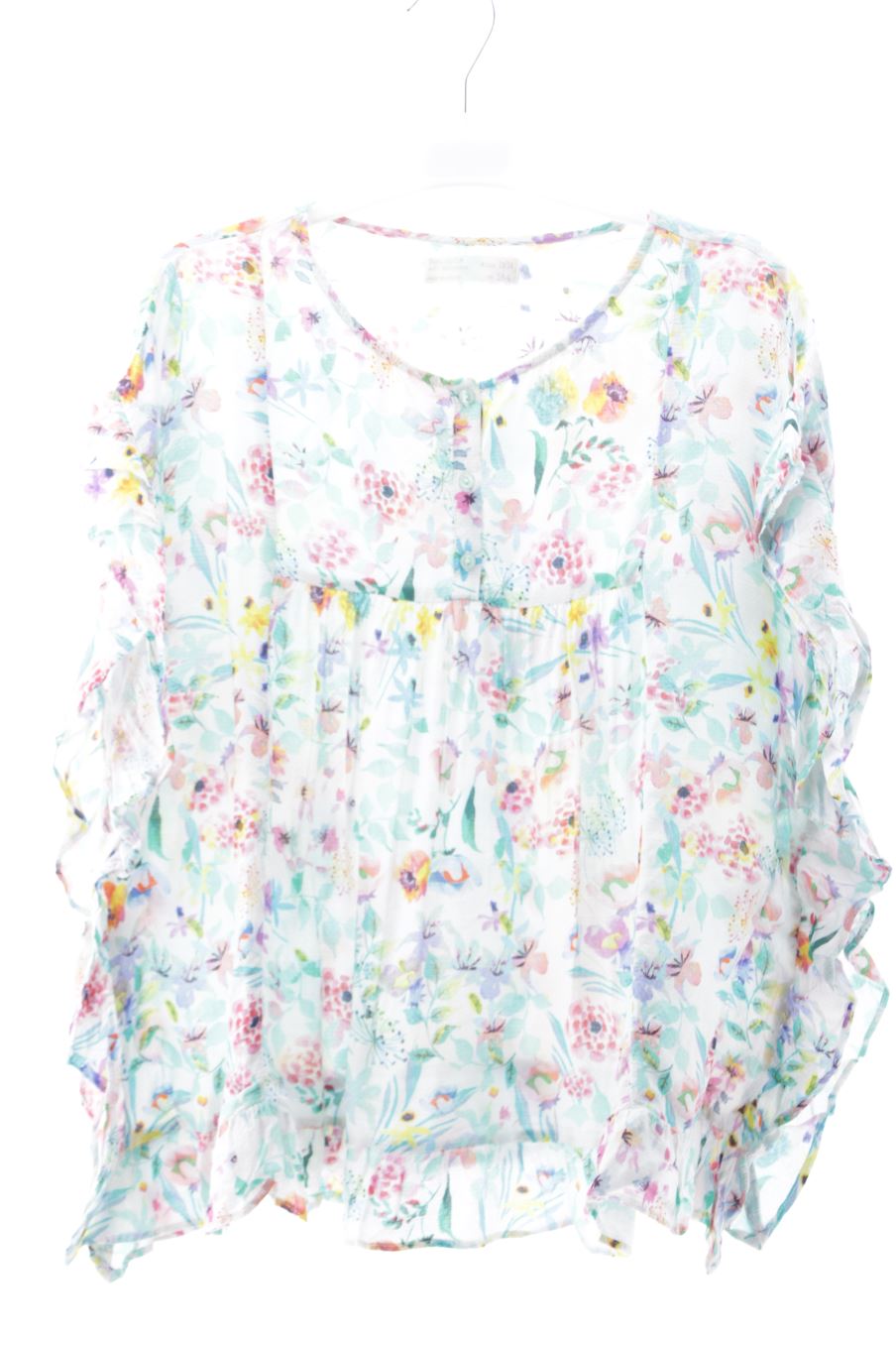 Blouse à manches courtes Zara de la taille 13 ans de seconde main