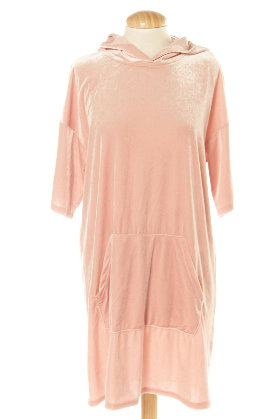 Robe casual Pins and needles de la taille M, de couleur rose de velours
