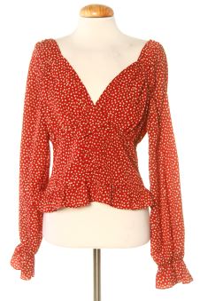 Blouse à manches longues 38 Boohoo