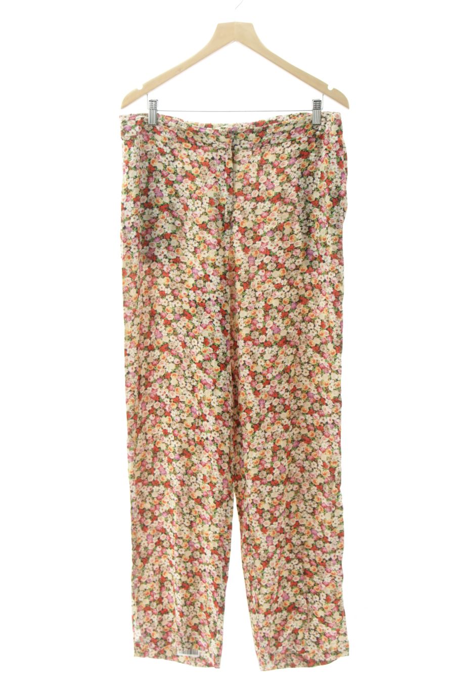 Pantalon Casual Mango de la taille XL, de couleur fleurs