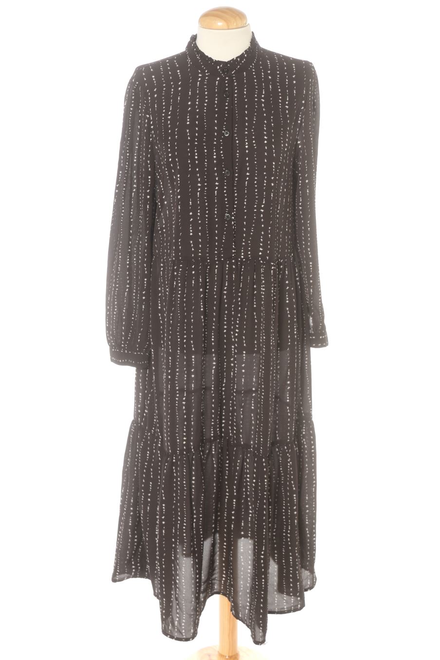 Vestito casual de Ichi de la talla 36, de color nero