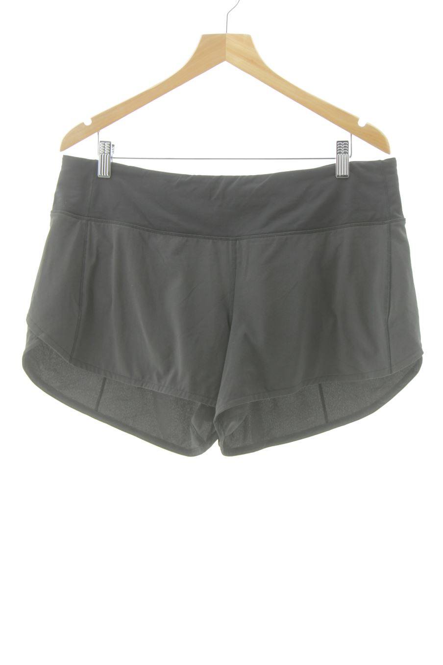 Pantaloni corti sportivi de lululemon de la talla XL, de color nero