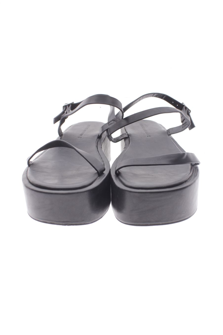 Plataformas de Pull & Bear de la talla 38, de color negro de