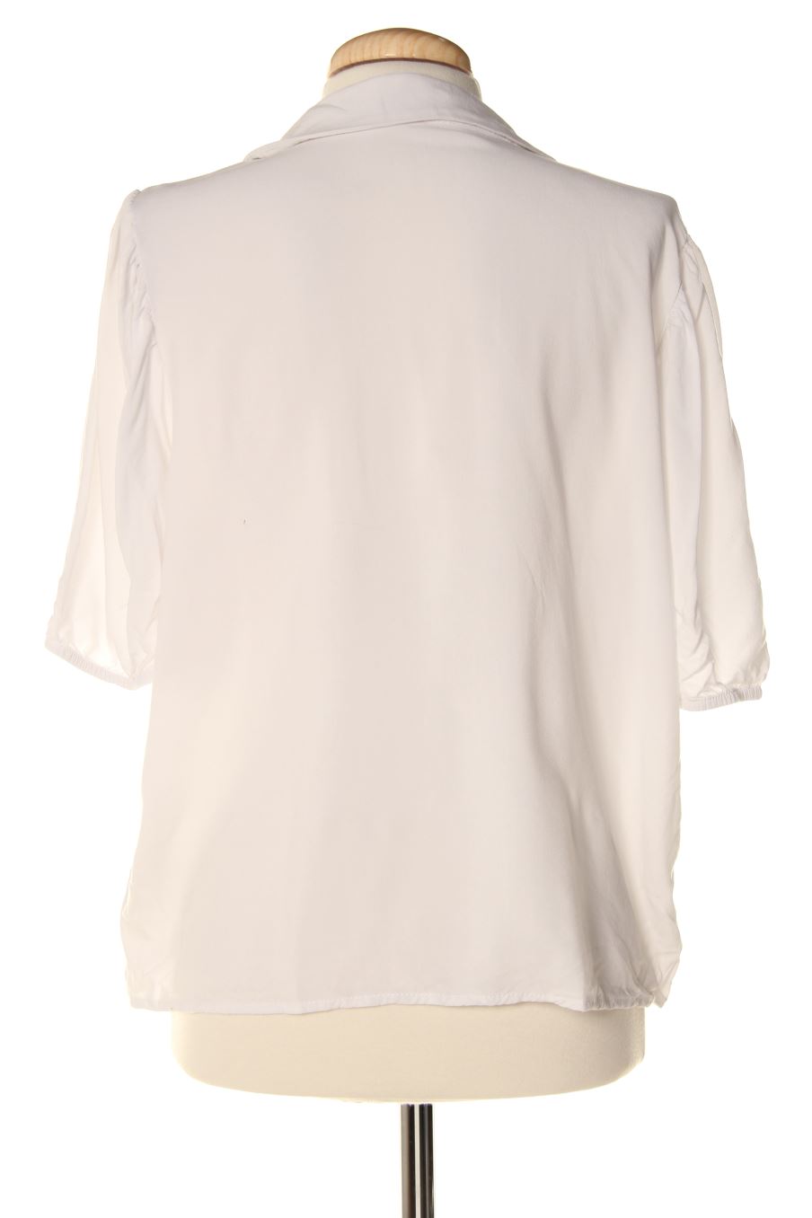 Chemise Pull & Bear de la taille L, de couleur blanc