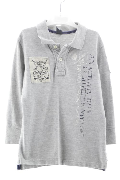 Langärmeliges Poloshirt