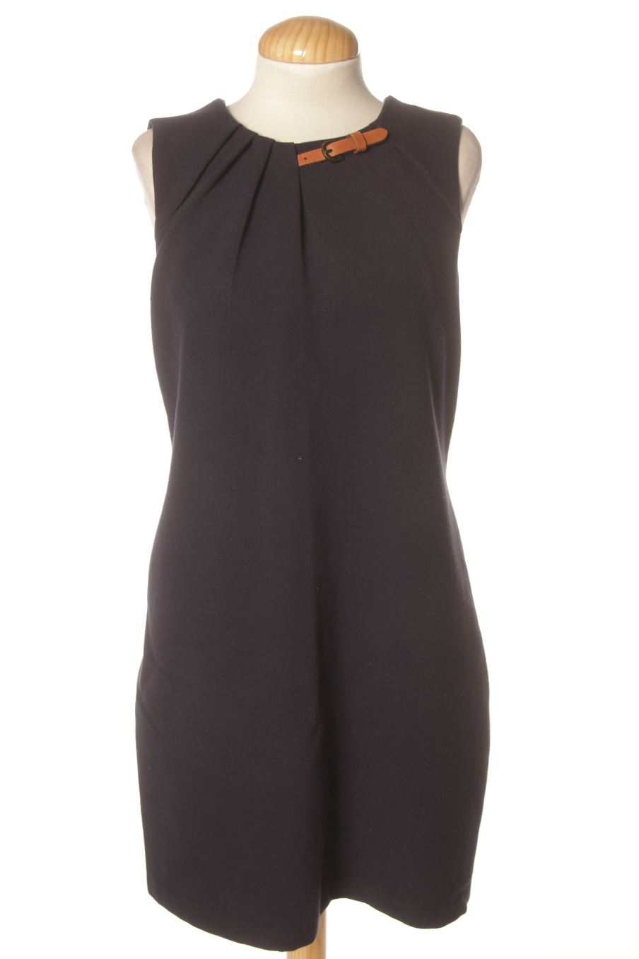 Einfaches Kleid von Massimo Dutti Größe S, Farbe Marineblau, für