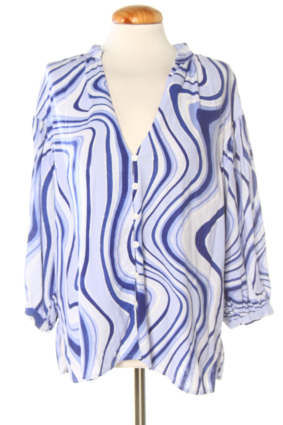 Blusa a maniche lunghe de Zara de la talla S, de color stampato