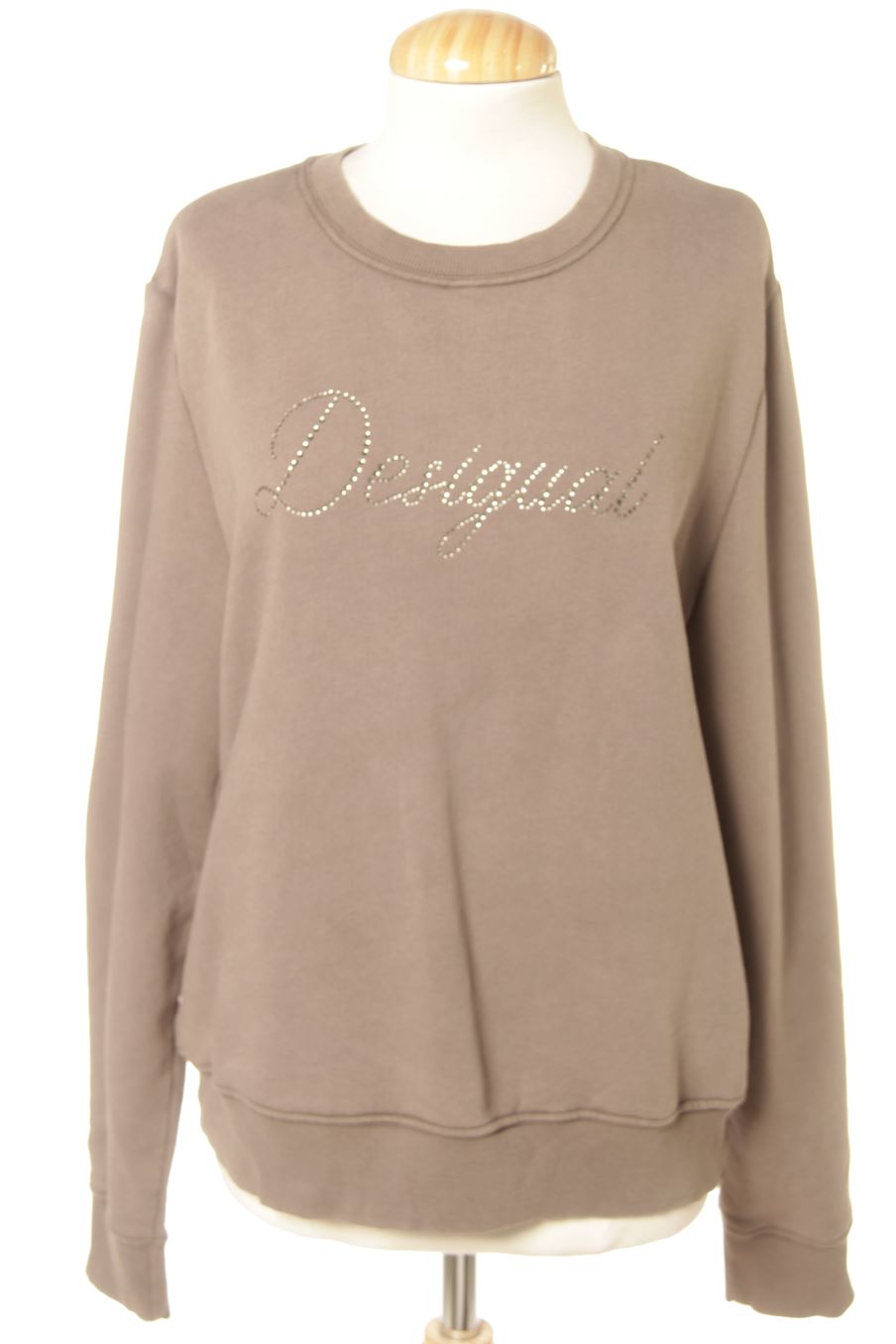 Sweat Desigual de la taille M, de couleur gris