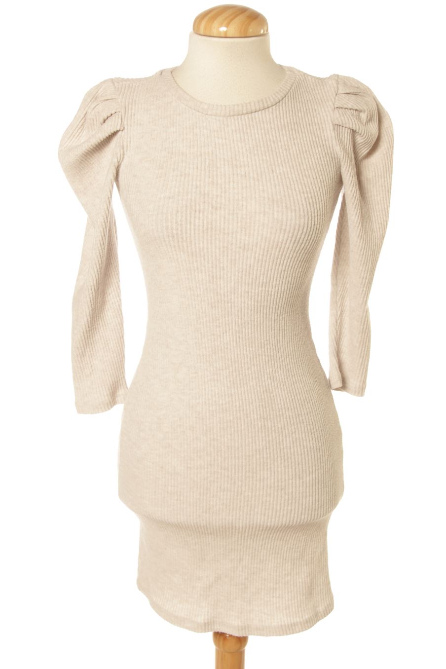 Vestito casual de Bershka de la talla XS, de color grigio