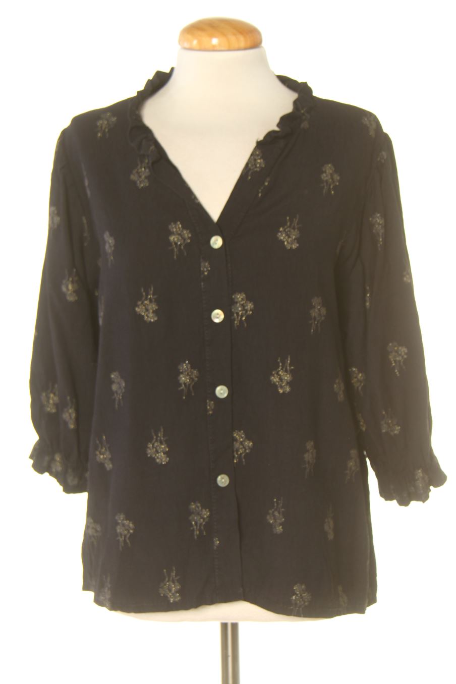Blusa a maniche lunghe de New collection de la talla 40, de color nero