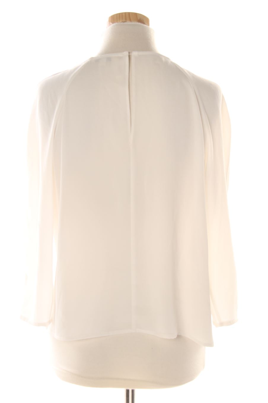 Blouse à manches longues Easy wear de la taille 38, de couleur blanc