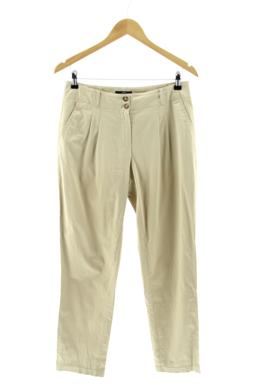 Pantalon Mark Adam de la taille 38, de couleur beige