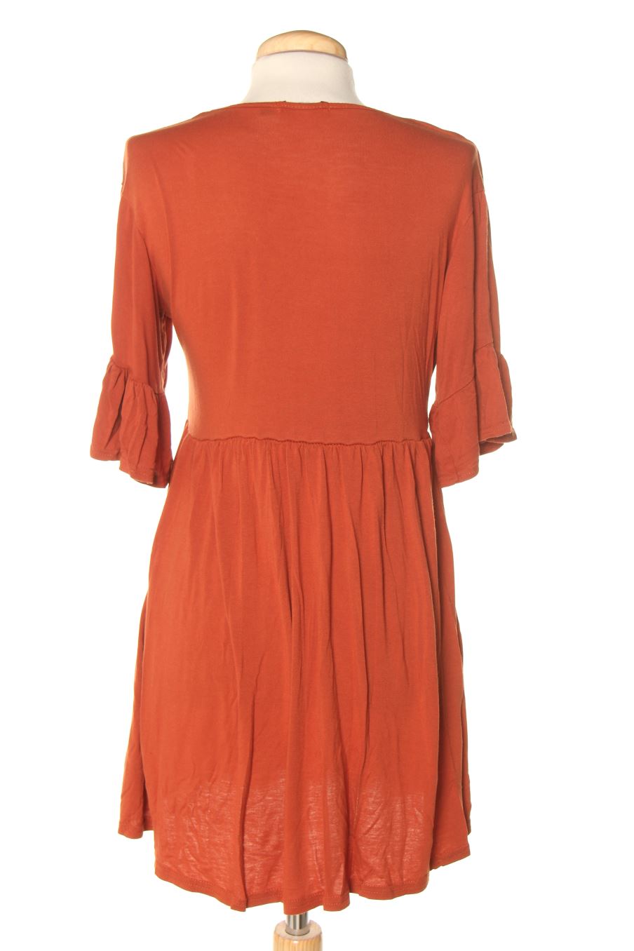 Robe casual Boohoo de la taille 36, de couleur marron