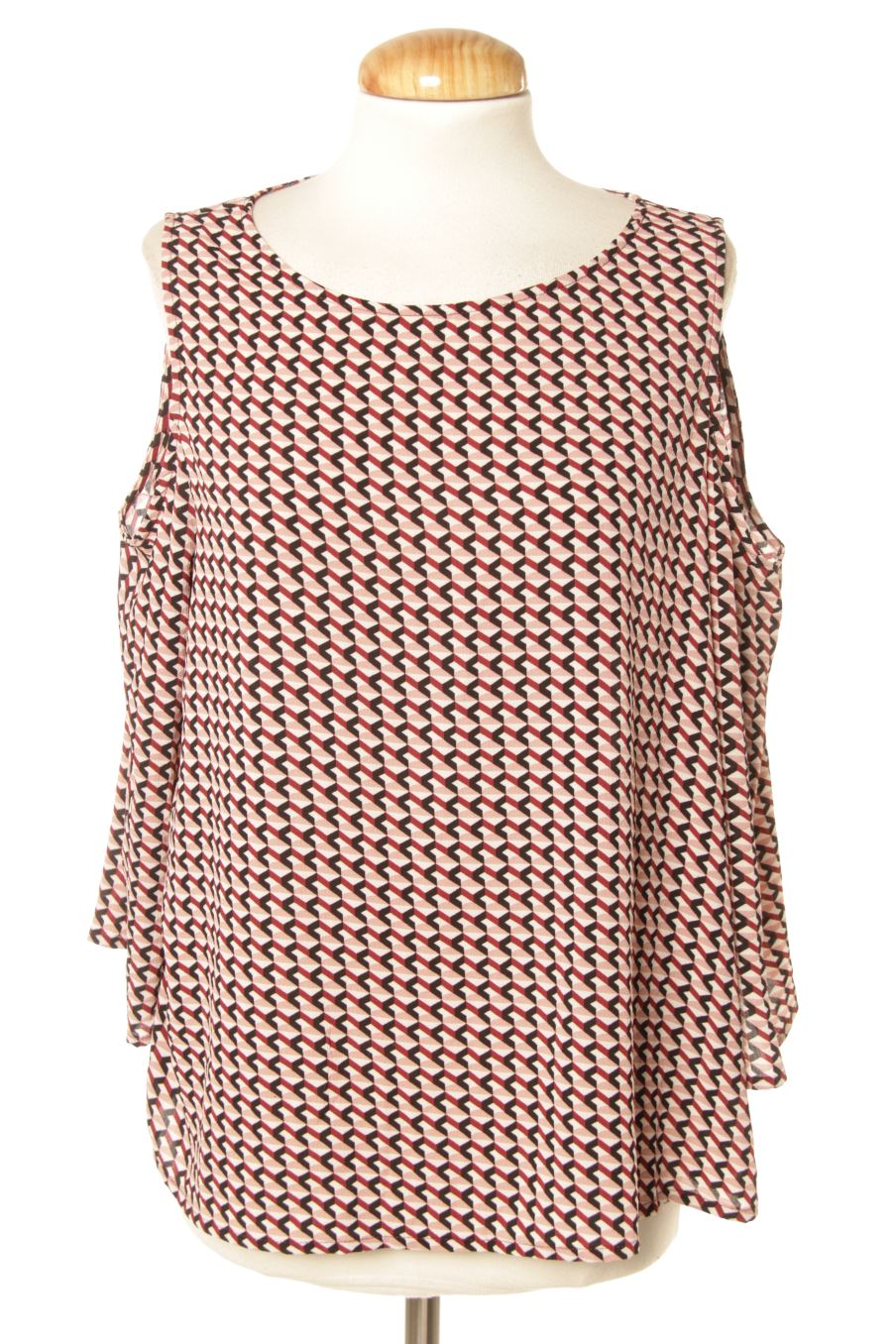 Blusa de manga larga de Mango de la talla M, de color estampado