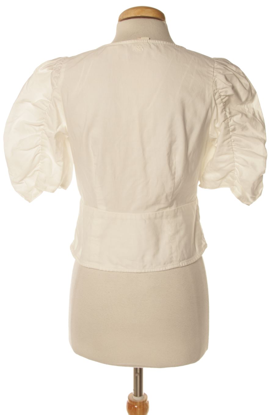 Kurzärmelige Bluse von Levi's Größe XS, Farbe Weiss, für