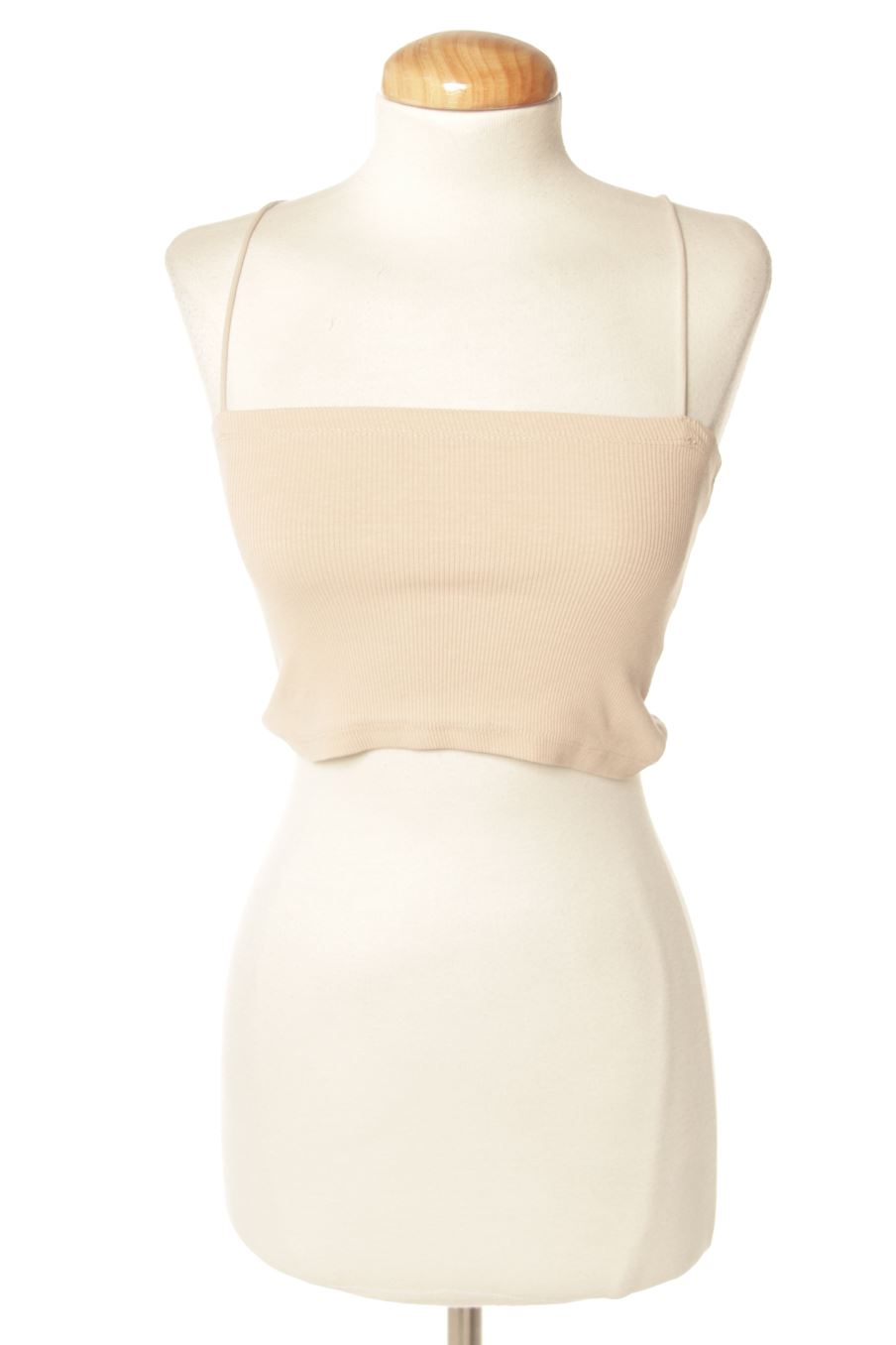 Top Zara de la taille M, de couleur beige
