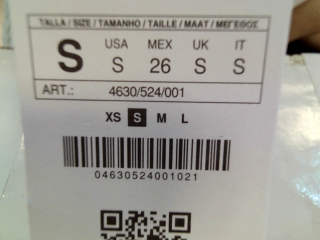 Legging de Stradivarius de la talla S, de color negro