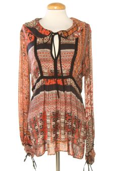 Blusa a maniche lunghe L Guess