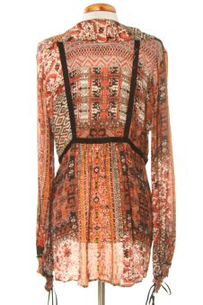 Blusa a maniche lunghe L Guess