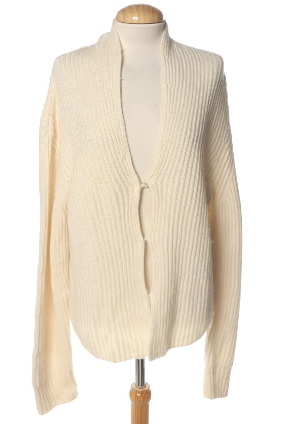 Chaqueta de Massimo Dutti de la talla L, de color blanco
