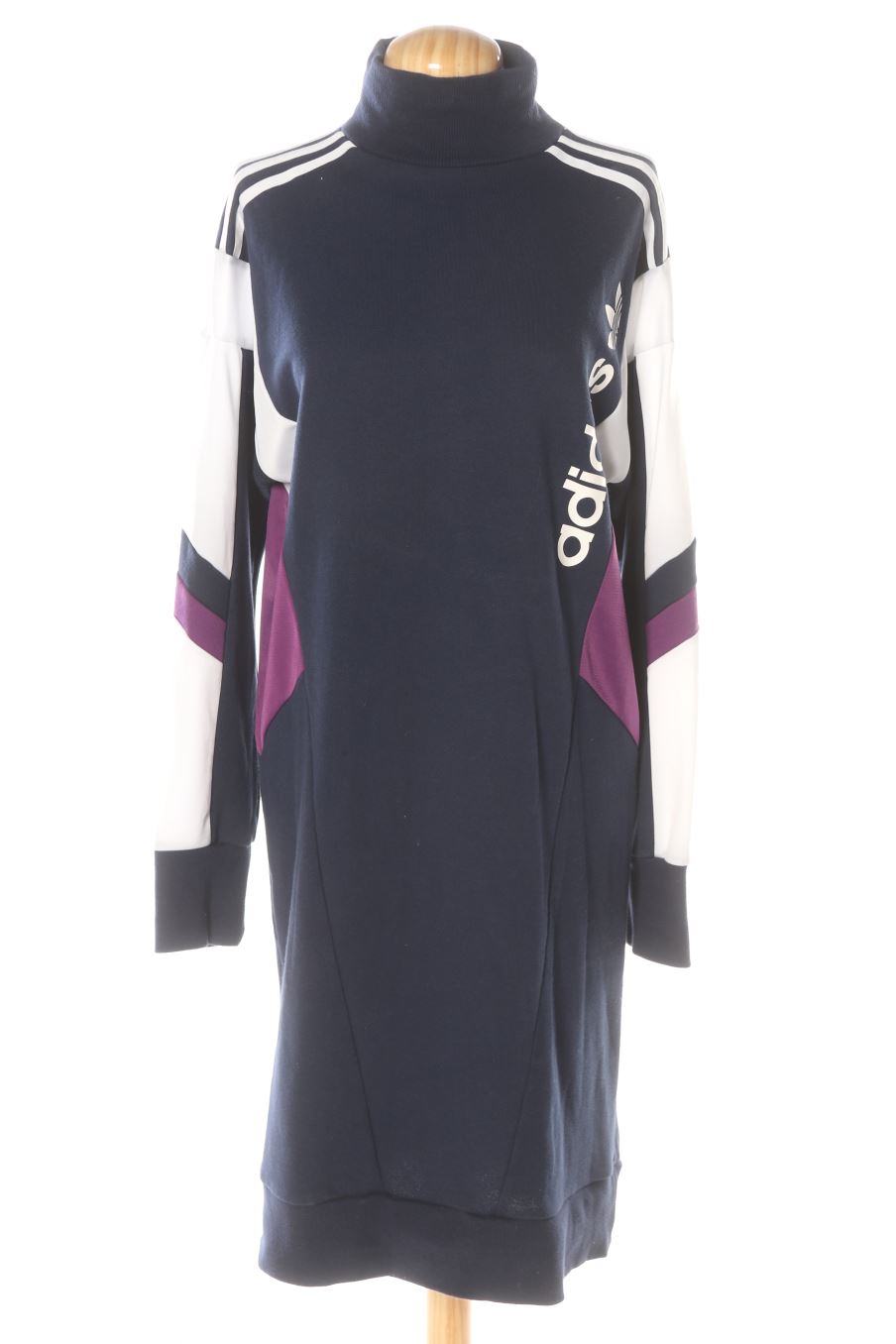 Vestido casual de Adidas de la talla L, de color azul marino