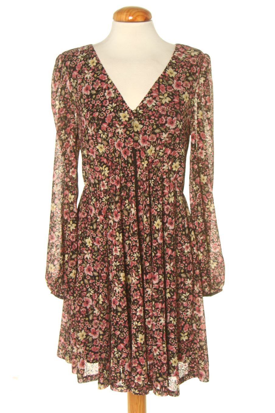 Robe casual Springfield de la taille L, de couleur fleurs