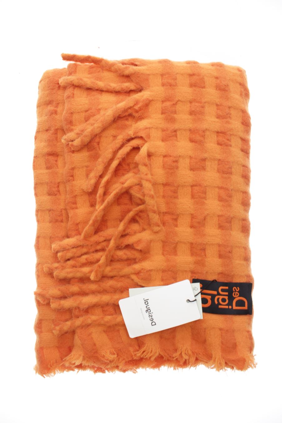 Écharpes Desigual de la taille Taille unique, de couleur orange