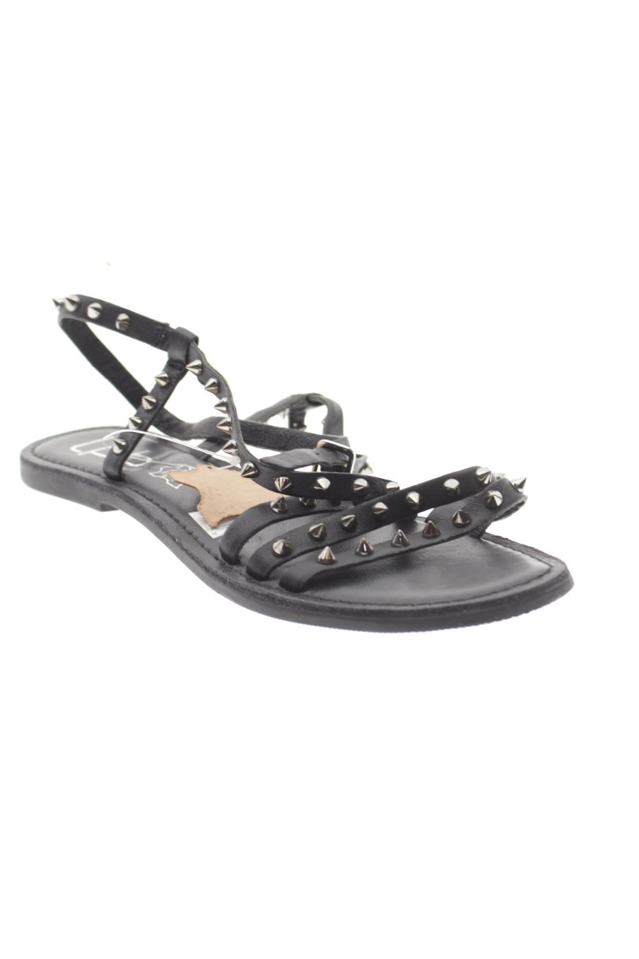 Sandalias planas de LPB de la talla 39, de color negro de