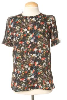 Blusa de manga corta XS Zara, foto 1 de 2