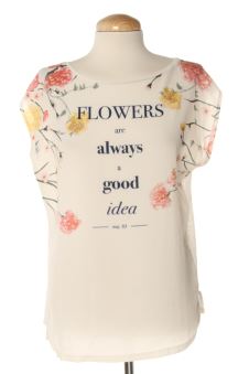 Blusa a maniche corte S Springfield, foto 1 di 2