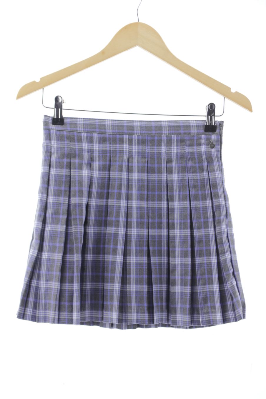 Falda de Pull & Bear de la talla S, de color cuadros