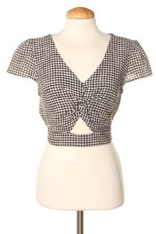 Blusa a maniche corte S Hollister, foto 1 di 2