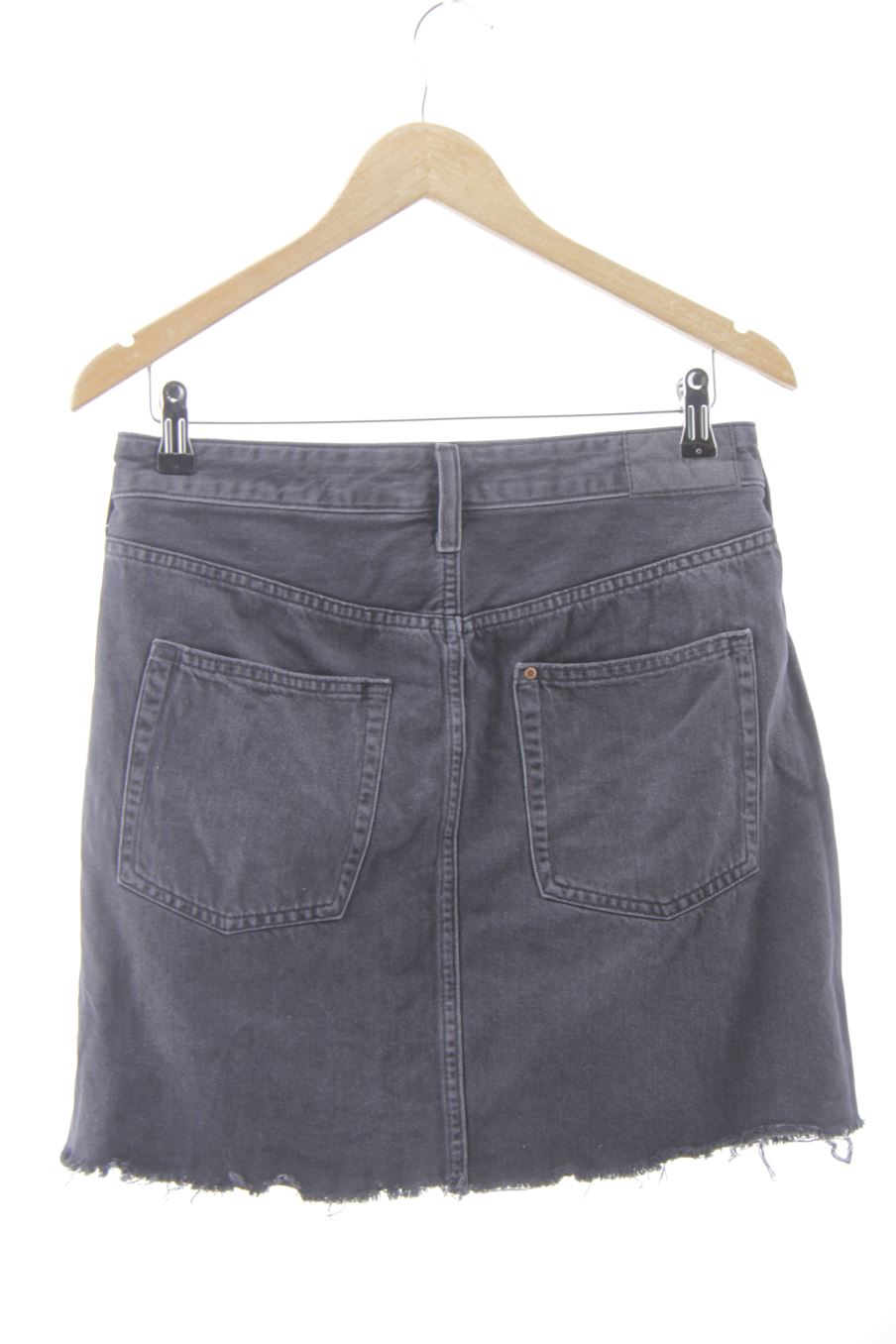 Jupe H&M de la taille 40, de couleur noir de denim