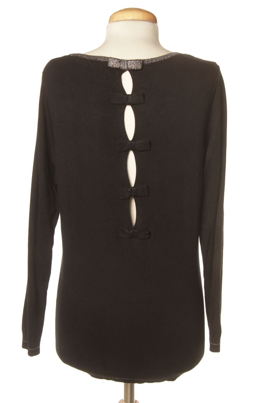 Jersey de Naf Naf de la talla M, de color negro