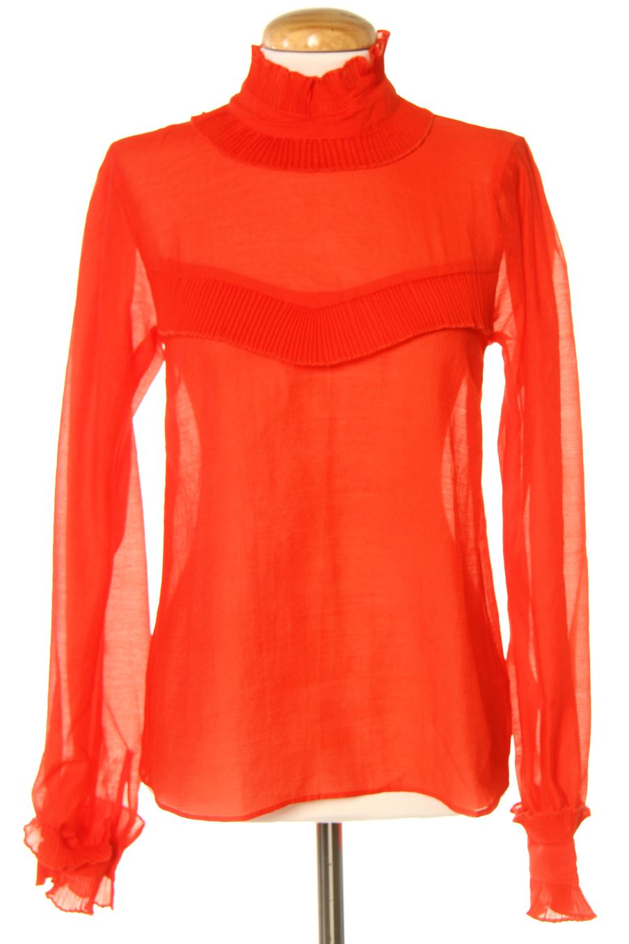 Blusa a maniche lunghe de H&M de la talla S, de color rosso