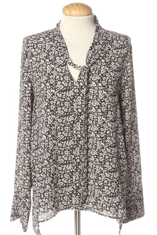 Blusa a maniche lunghe