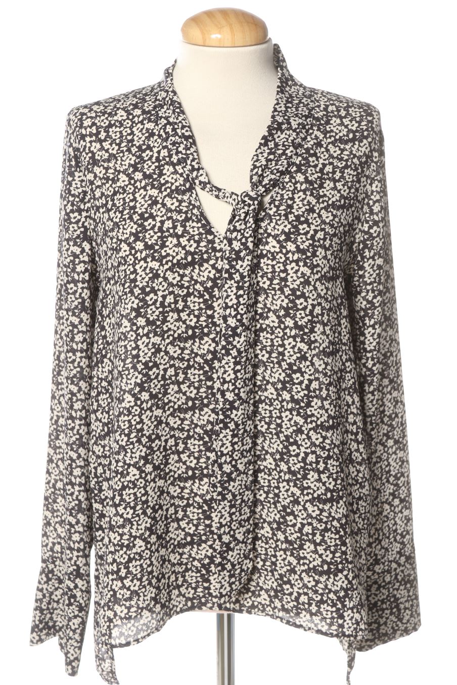 Blusa a maniche lunghe de Zara de la talla S, de color fiori