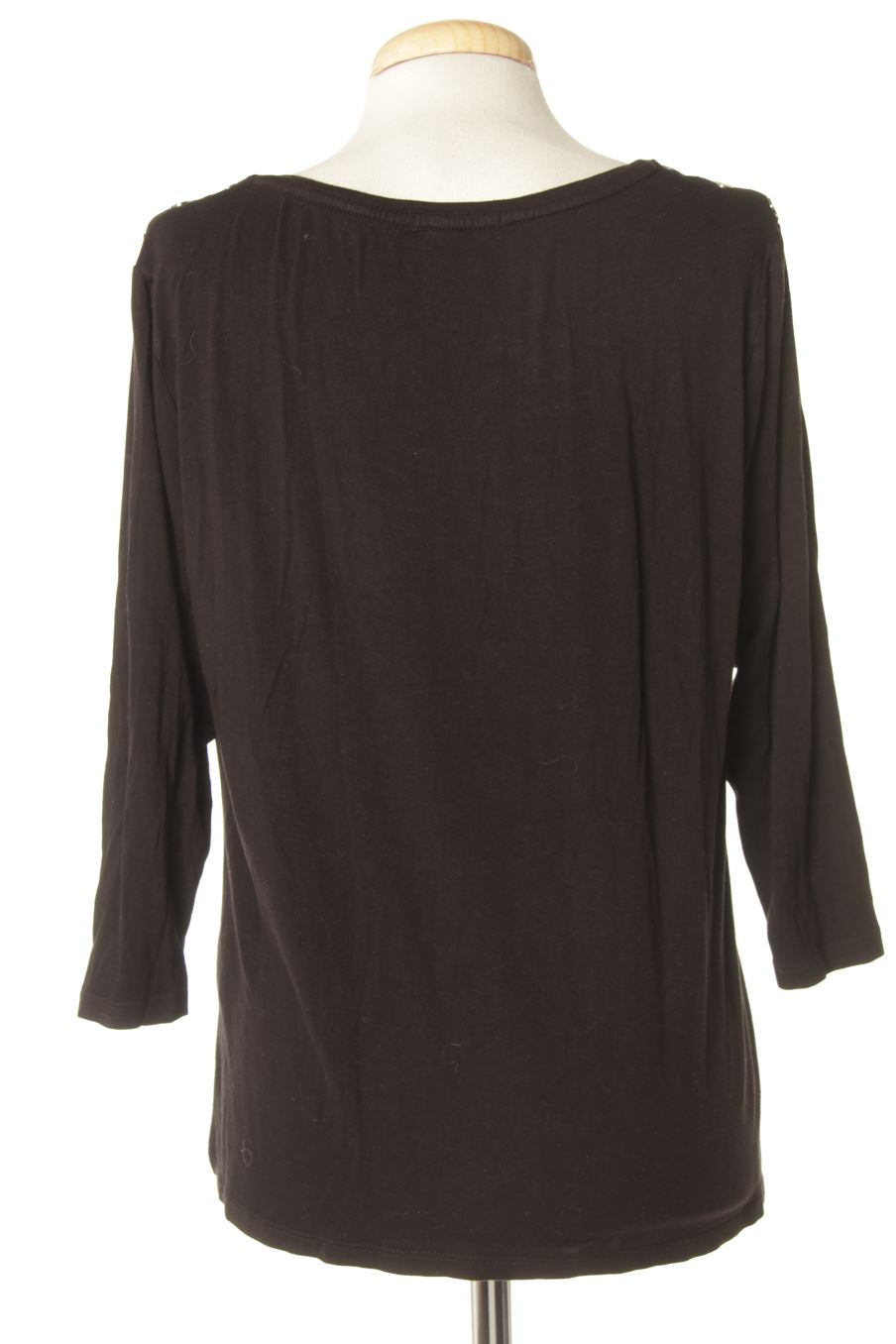 Langärmeliges T-Shirt von Bréal Collection Größe M, Farbe Schwarz, für